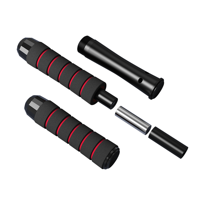 TS-2 5 Slots Sponge Handle Jump Rope For Adults