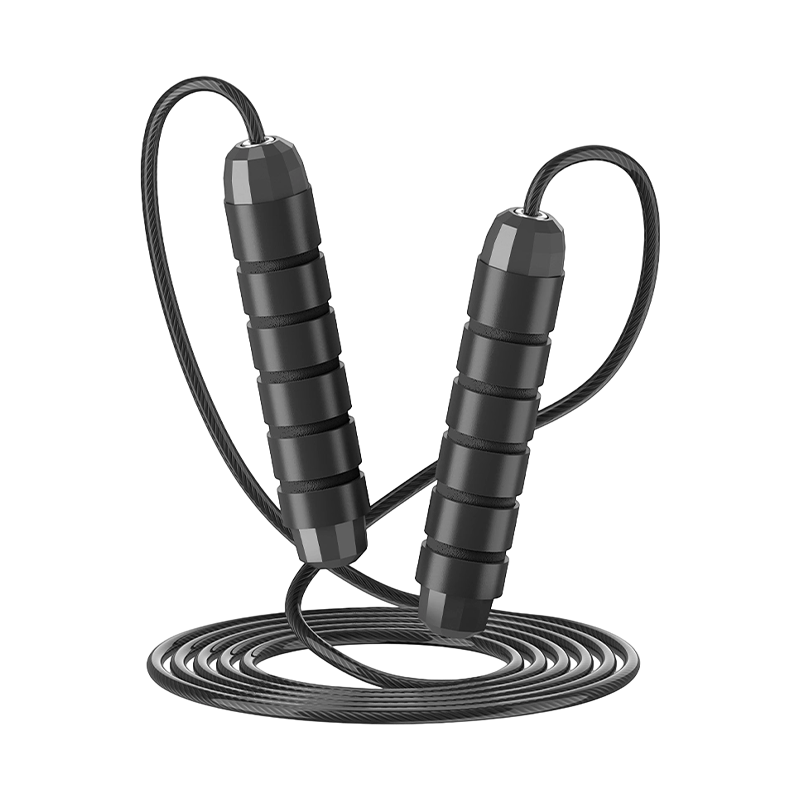 TS-3 Five-Slot Smooth Sponge Handle Jump Rope For Adults